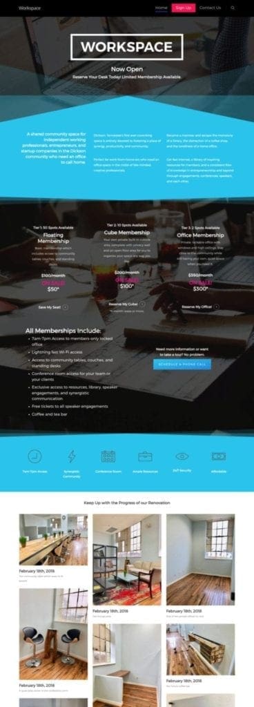 workspace-Dickson-tennessee-downtown-coworking